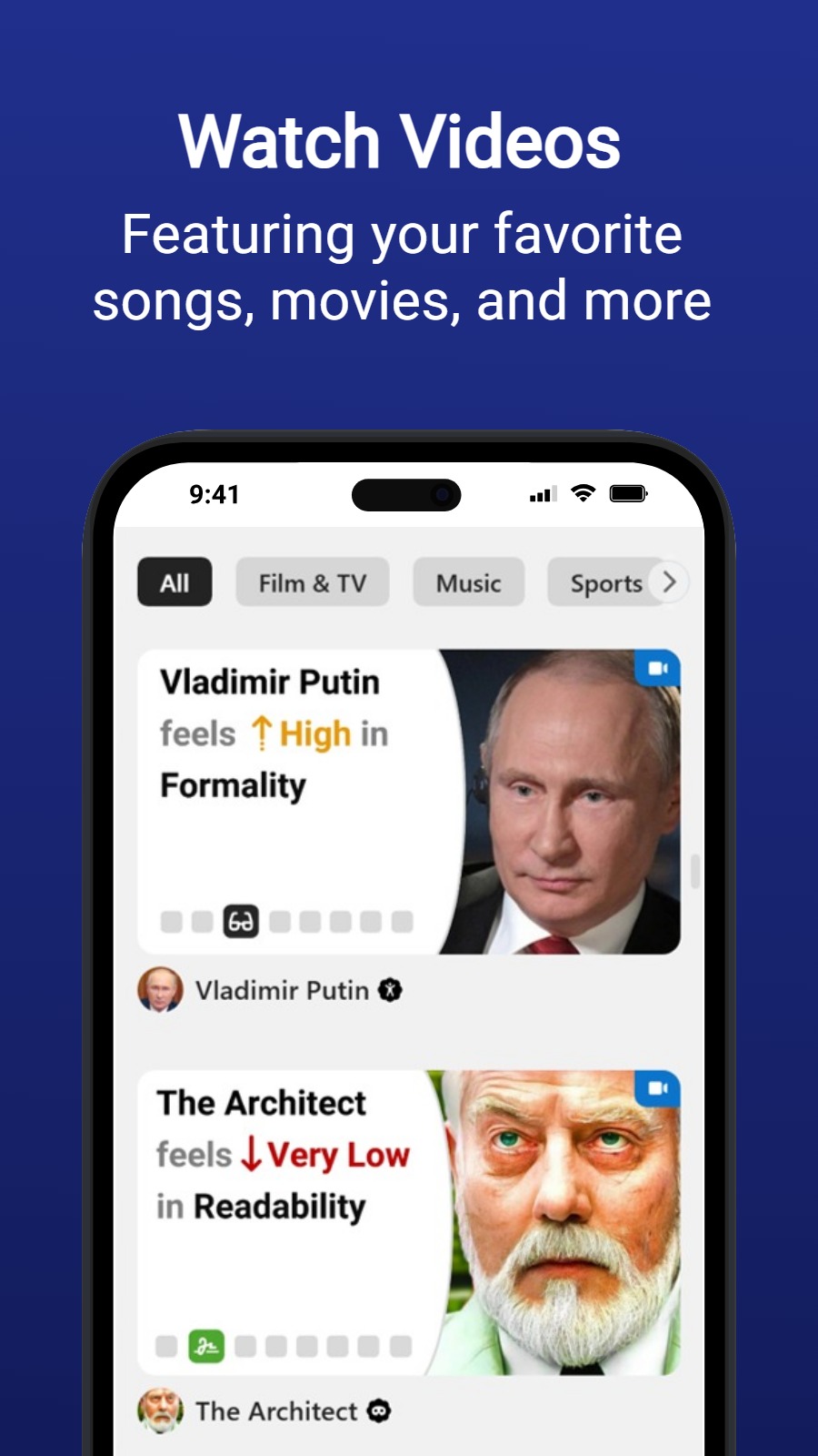 Watch Videos - Featuring your favorite songs, movies, and more