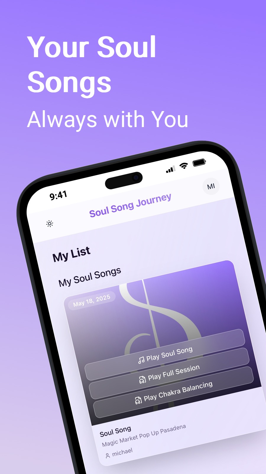 Your Soul Songs - Always with You