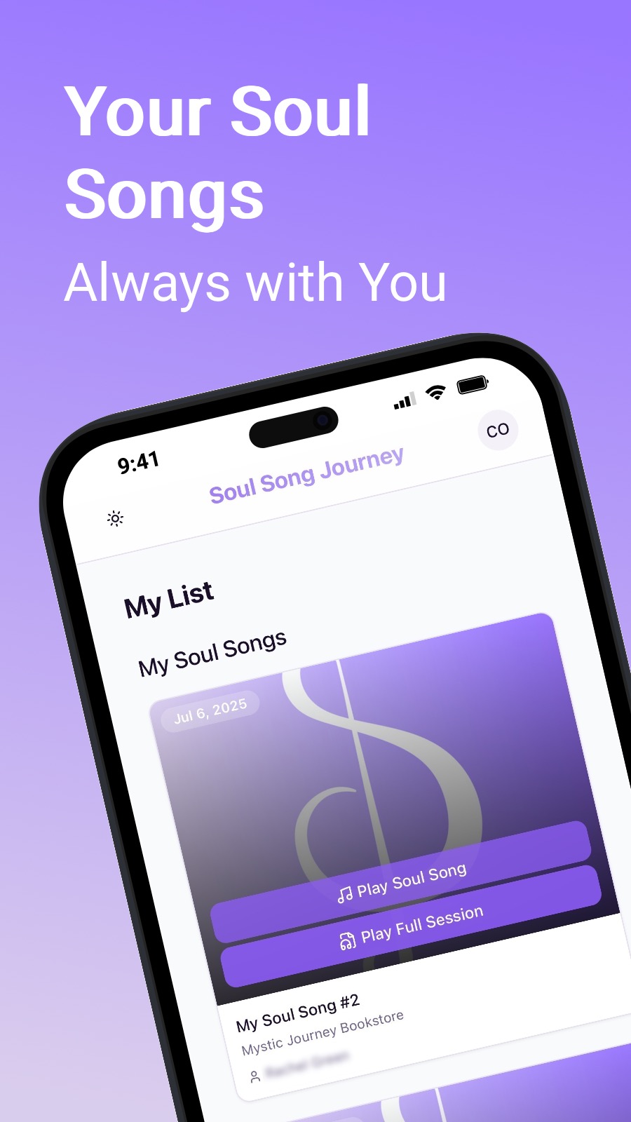 Your Soul Songs - Always with You