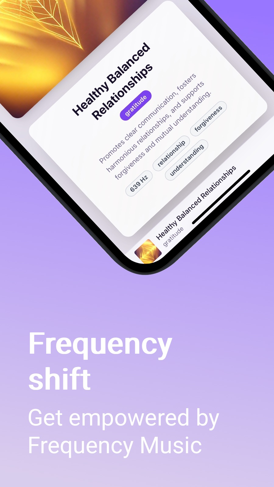 Frequency shift - Get empowered by Frequency Music