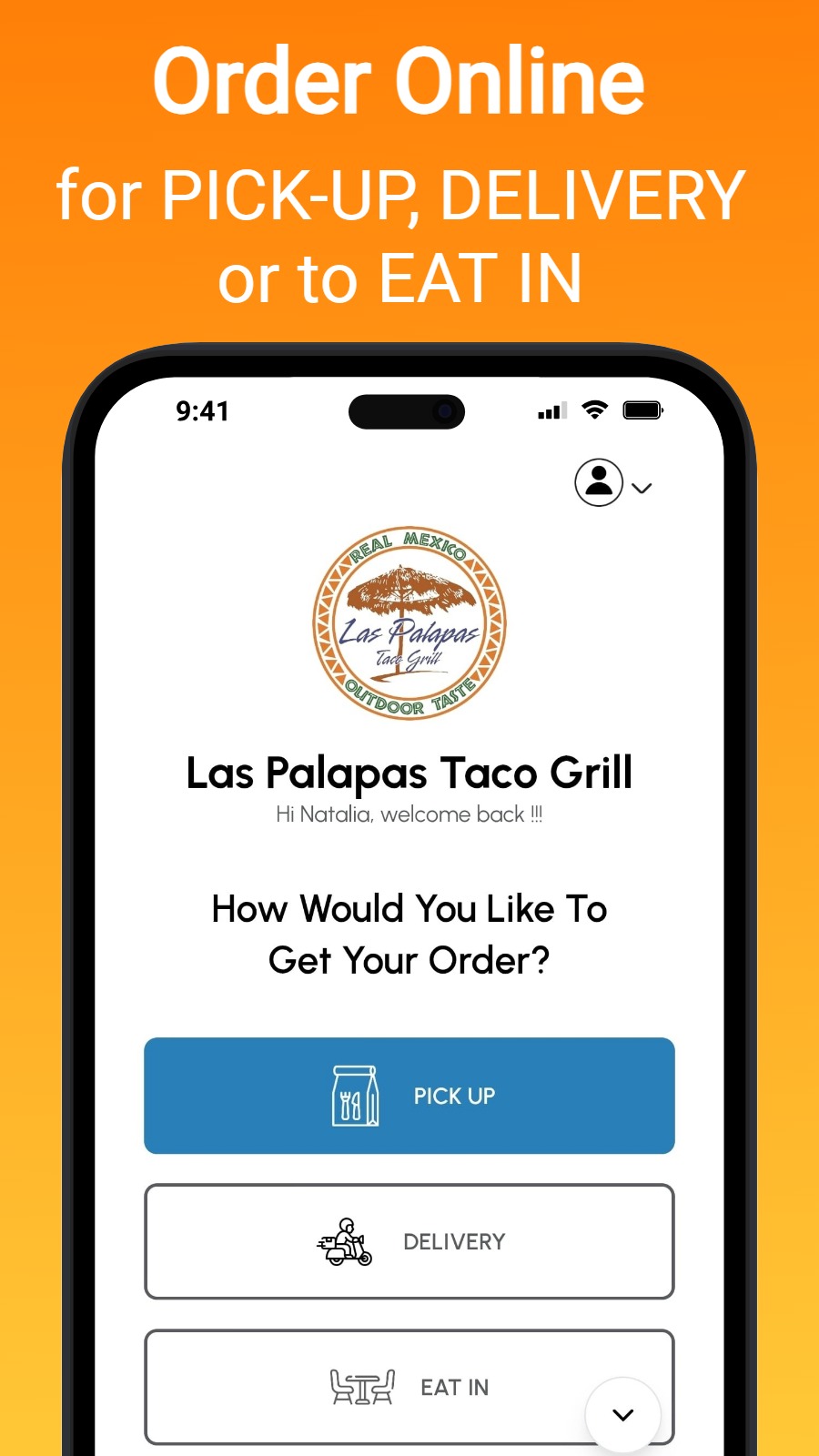 Order Online - for PICK-UP, DELIVERY or to EAT IN