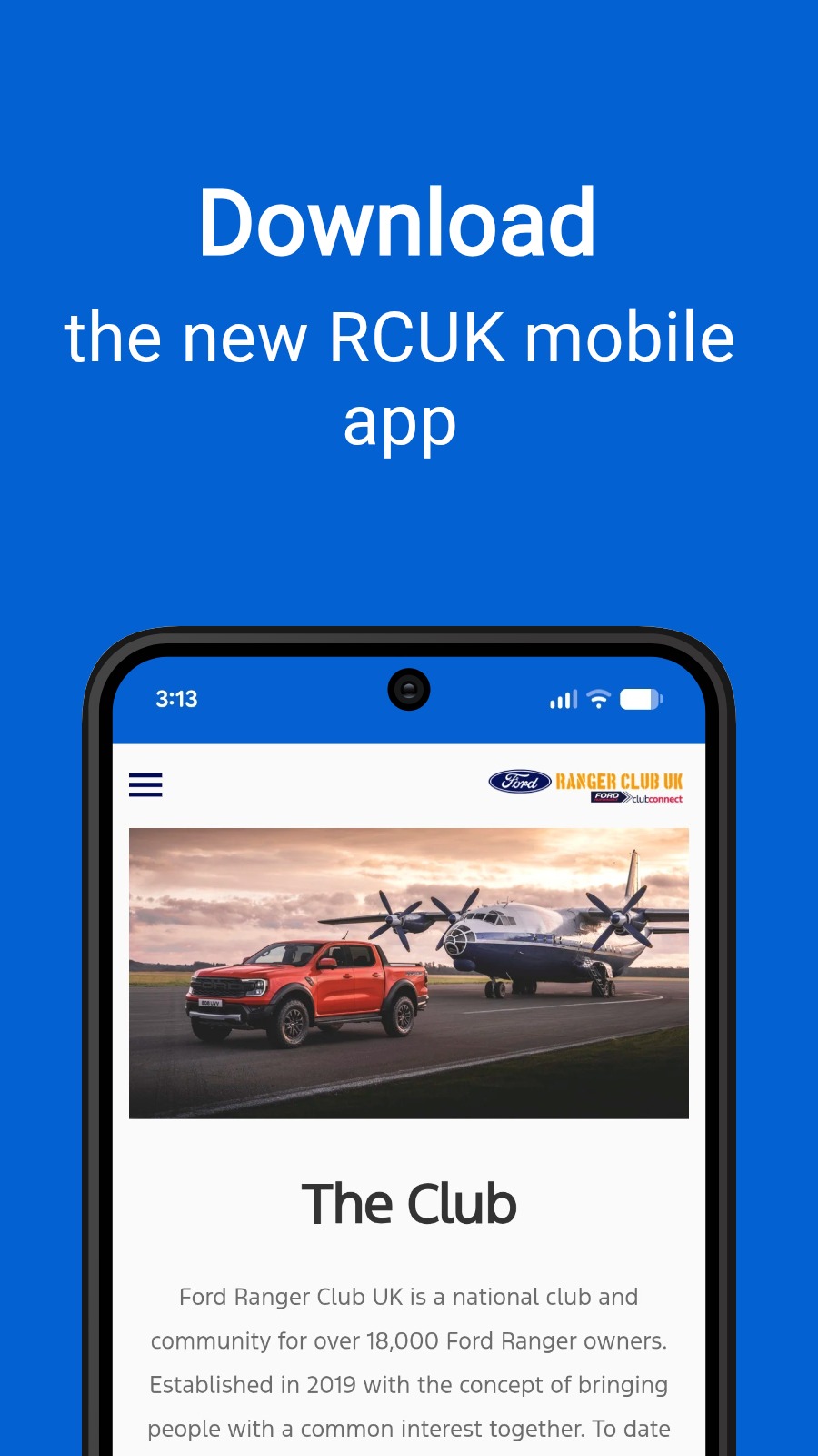 Download - the new RCUK mobile app