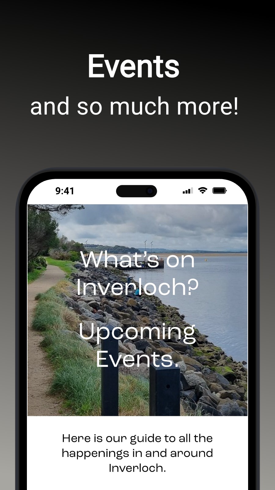 Events - and so much more!