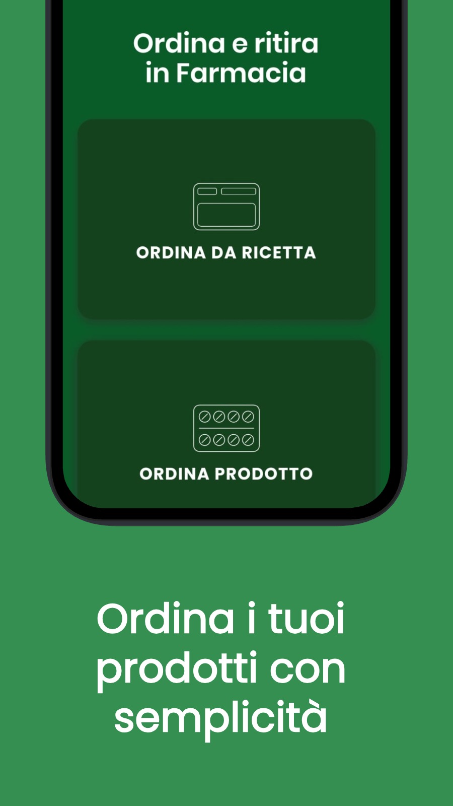 Ordina i tuoi prodotti con semplicità