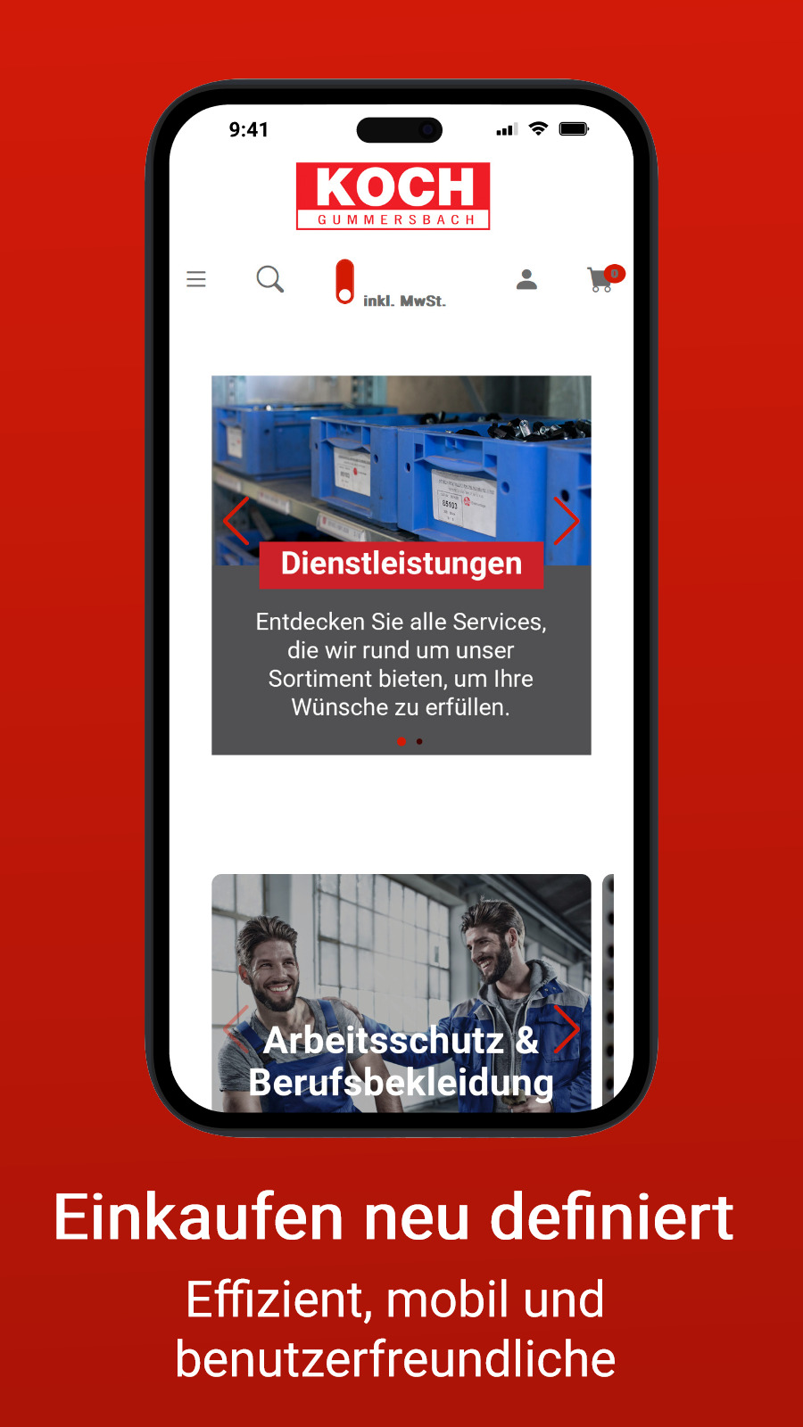 Einkaufen neu definiert - Effizient, mobil und benutzerfreundliche