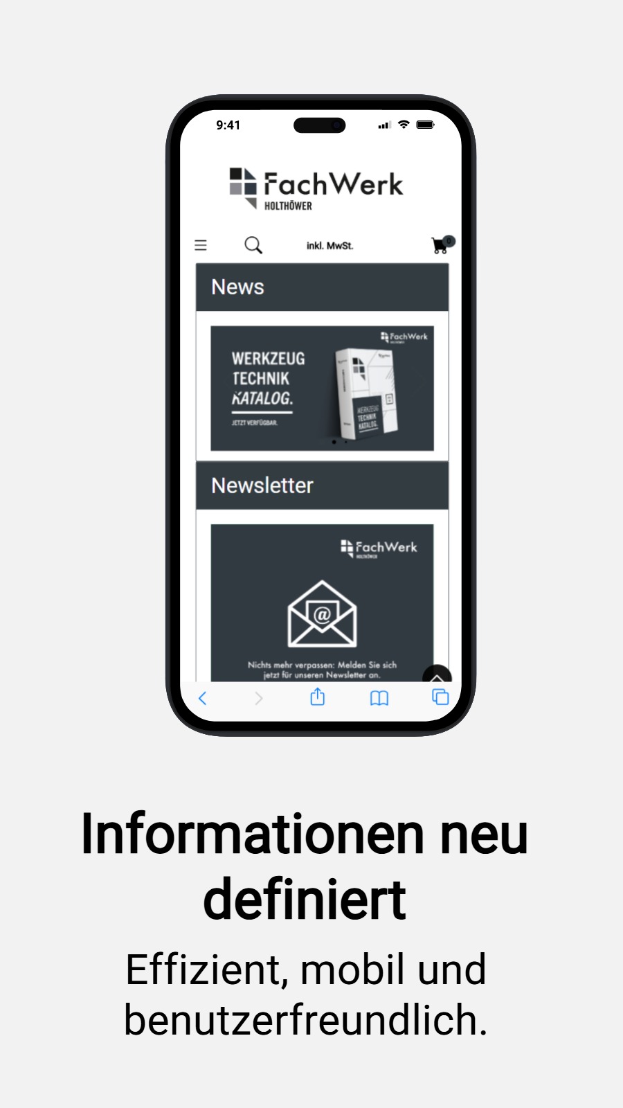 Informationen neu definiert - Effizient, mobil und benutzerfreundlich.