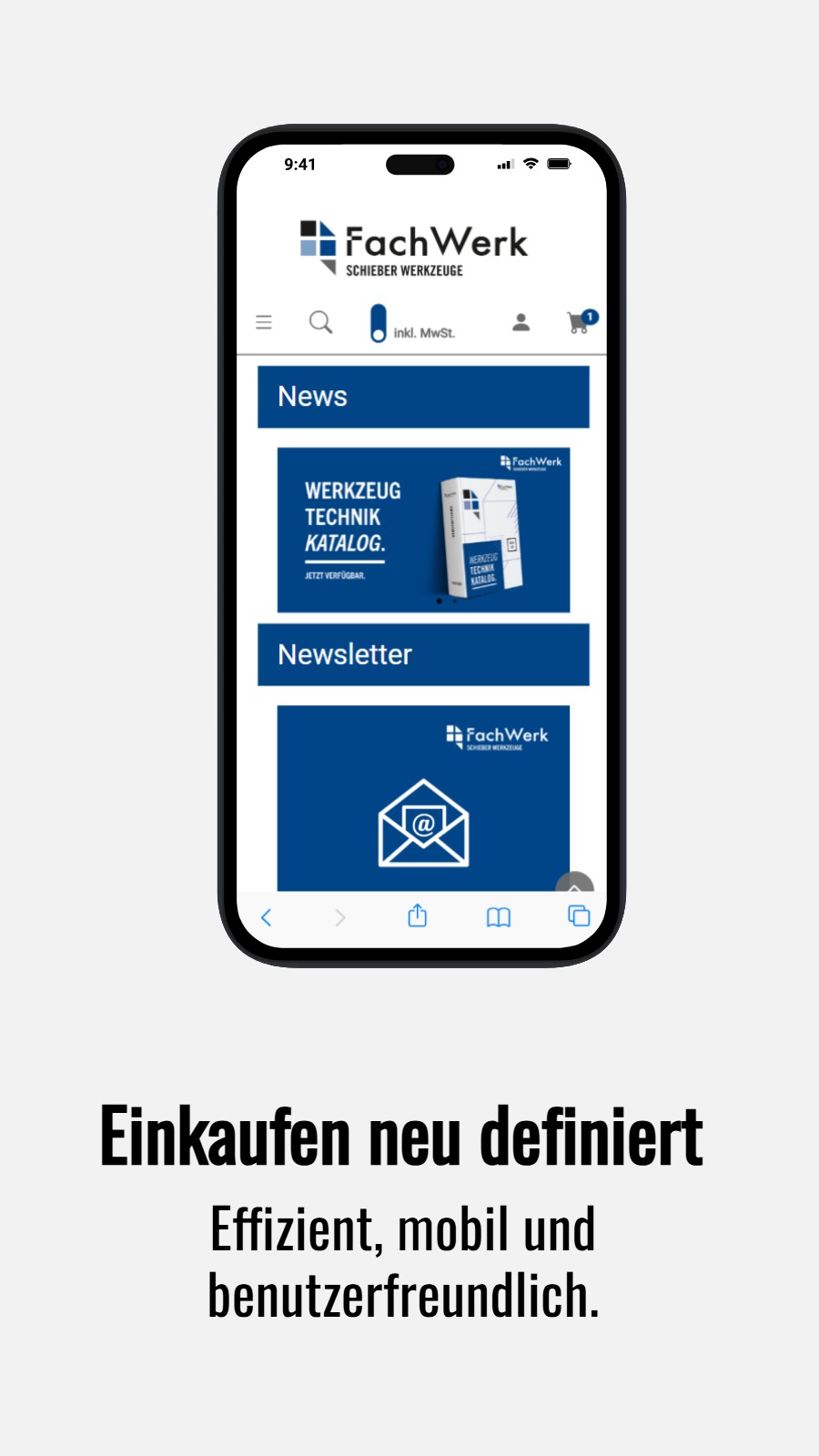 Einkaufen neu definiert - Effizient, mobil und benutzerfreundlich.