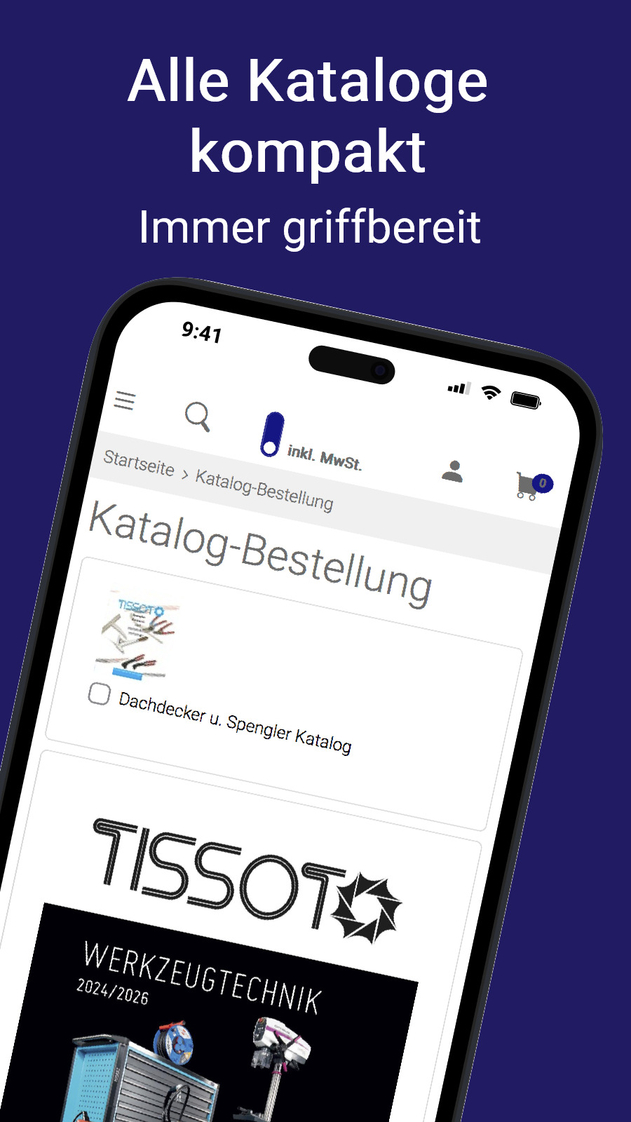 Alle Kataloge kompakt - Immer griffbereit