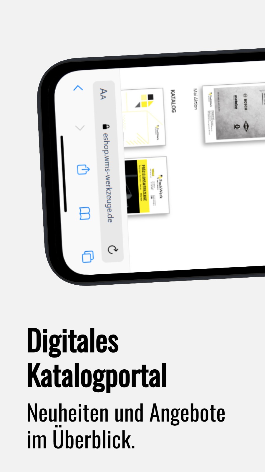 Digitales Katalogportal - Neuheiten und Angebote im Überblick.