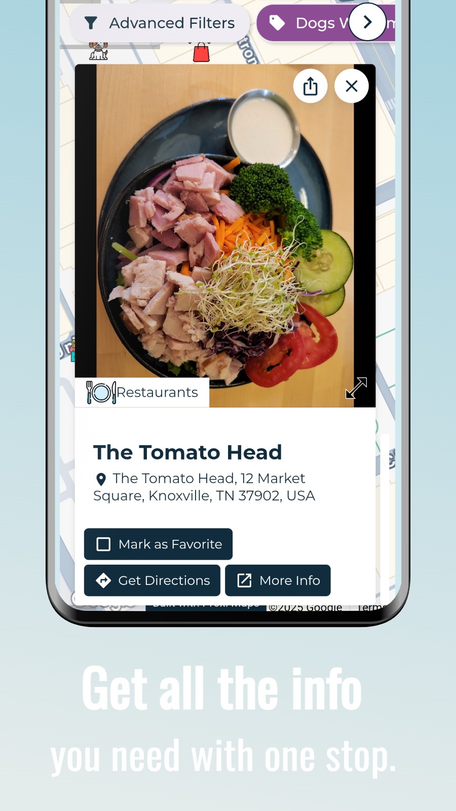Get all the info - you need with one stop.
