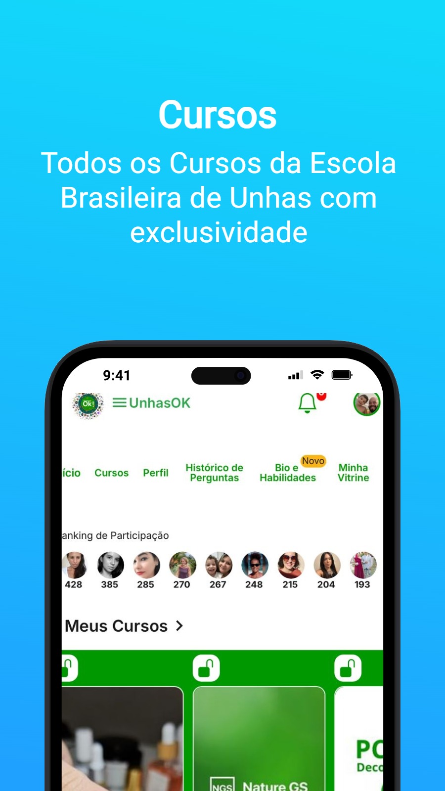 Cursos - Todos os Cursos da Escola Brasileira de Unhas com exclusividade