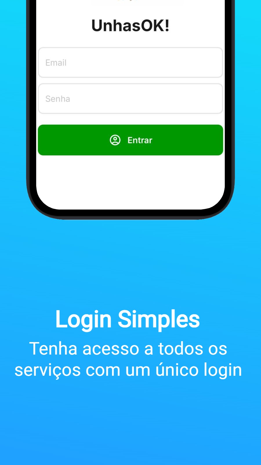 Login Simples - Tenha acesso a todos os serviços com um único login