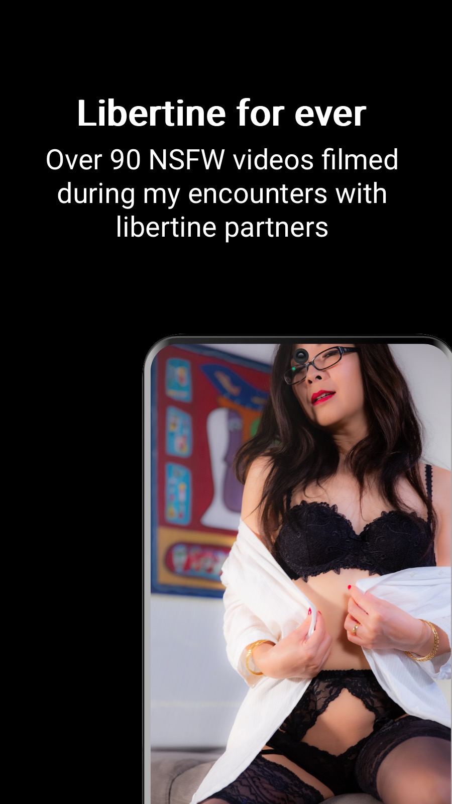 Libertine for ever - Over 90 NSFW videos filmed during my encounters with libertine partners