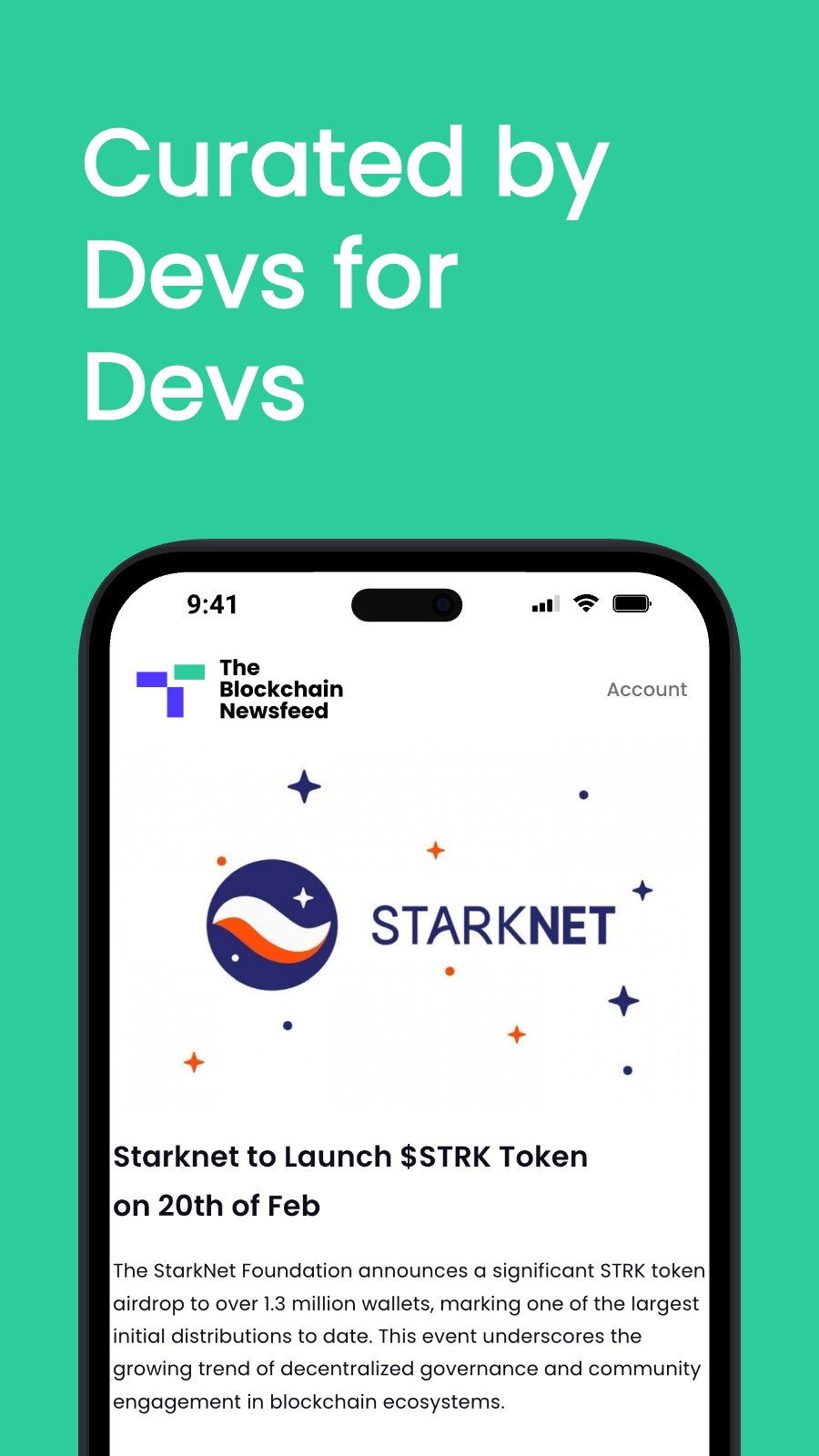 Curated by  Devs for  Devs 