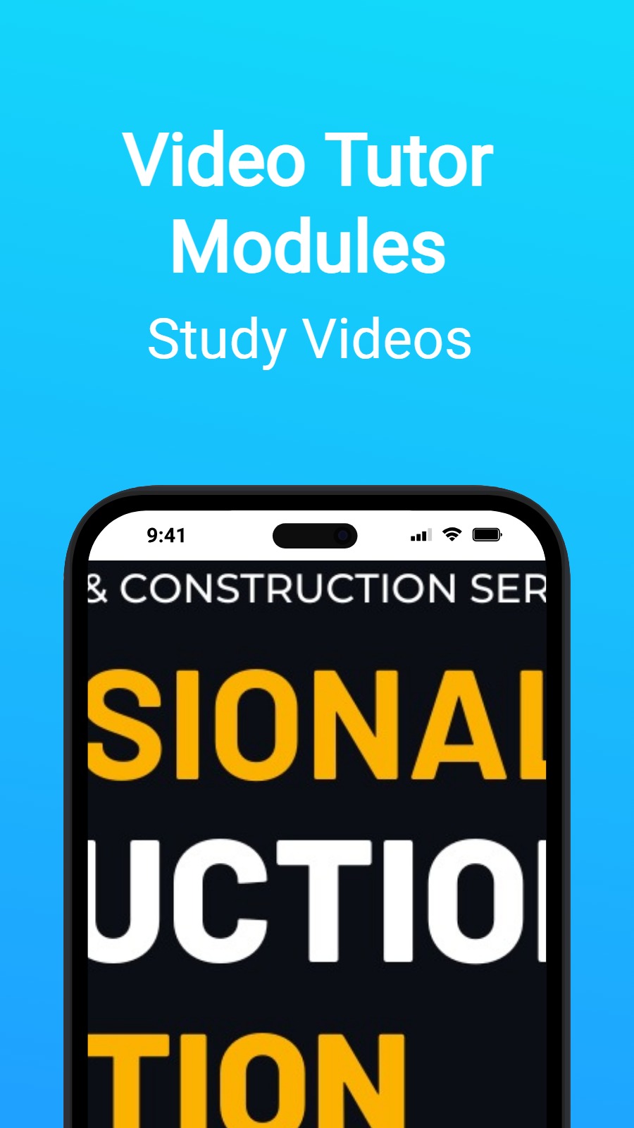 Video Tutor Modules - Study Videos