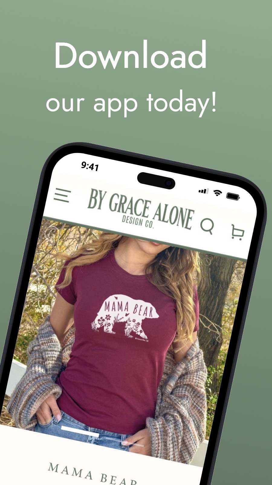 Download - our app today!