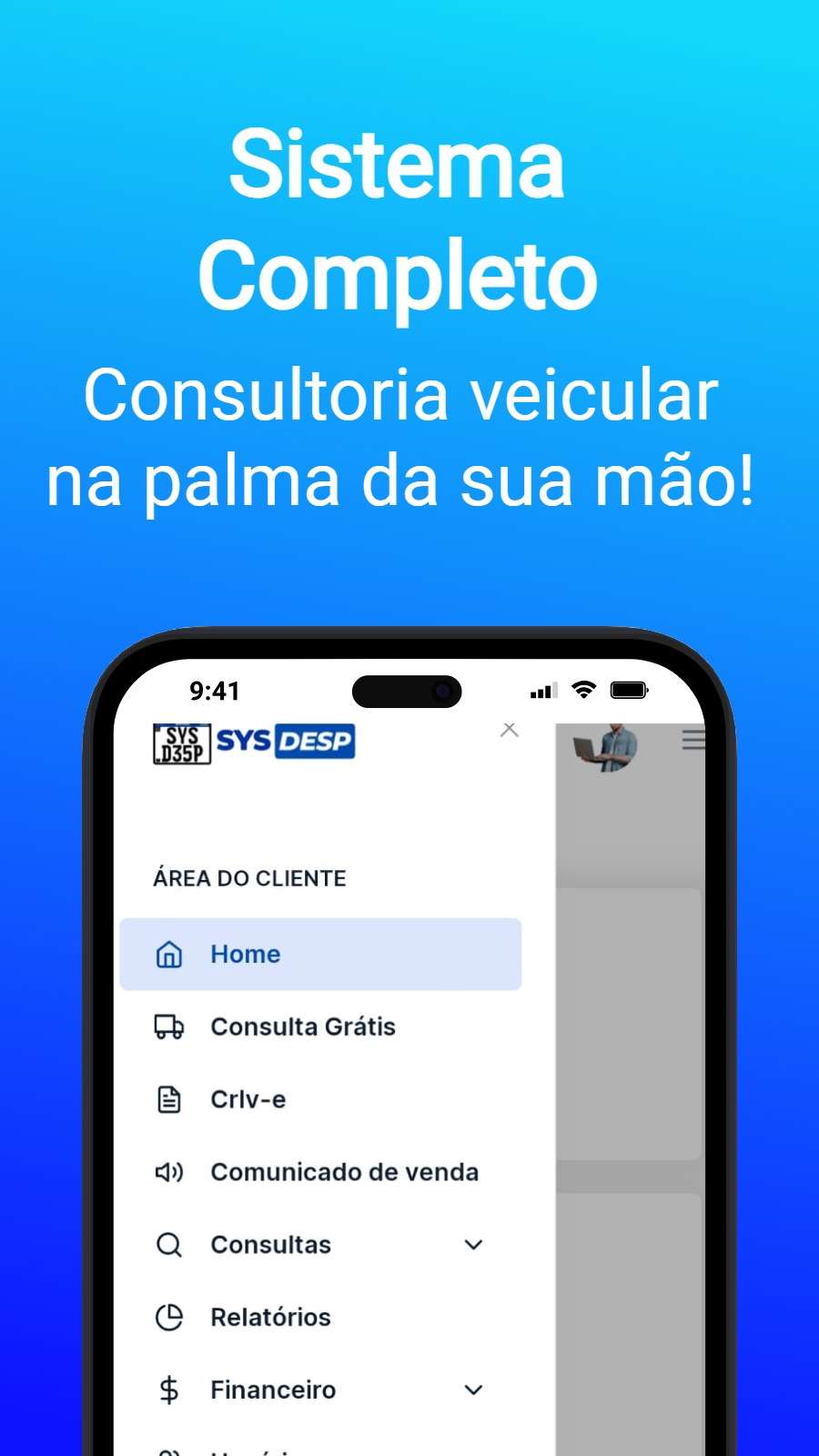 Sistema Completo - Consultoria veicular na palma da sua mão!