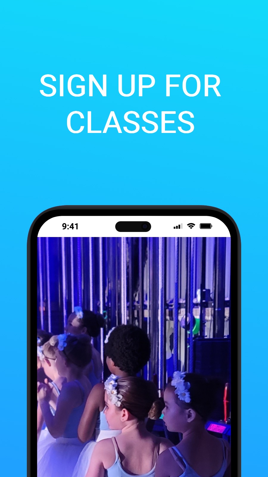 SIGN UP FOR CLASSES