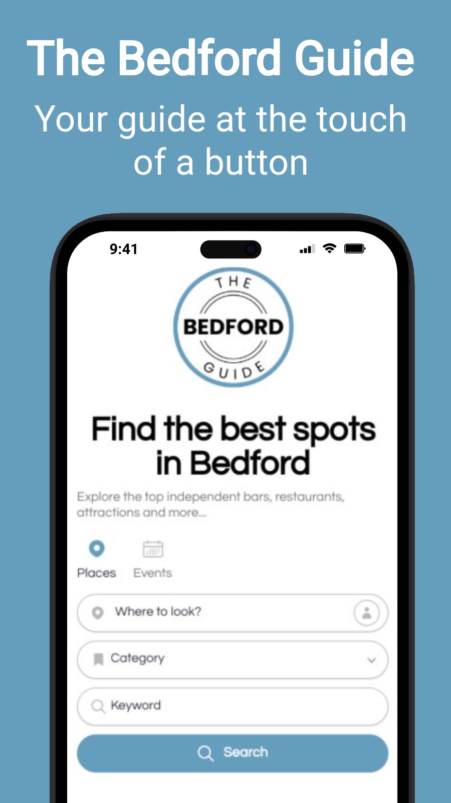 The Bedford Guide - Your guide at the touch of a button