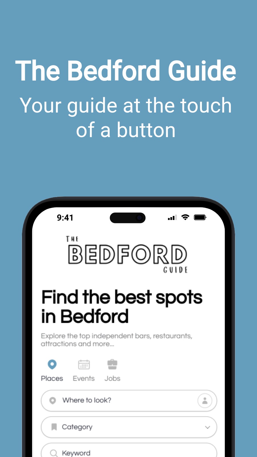 The Bedford Guide - Your guide at the touch of a button