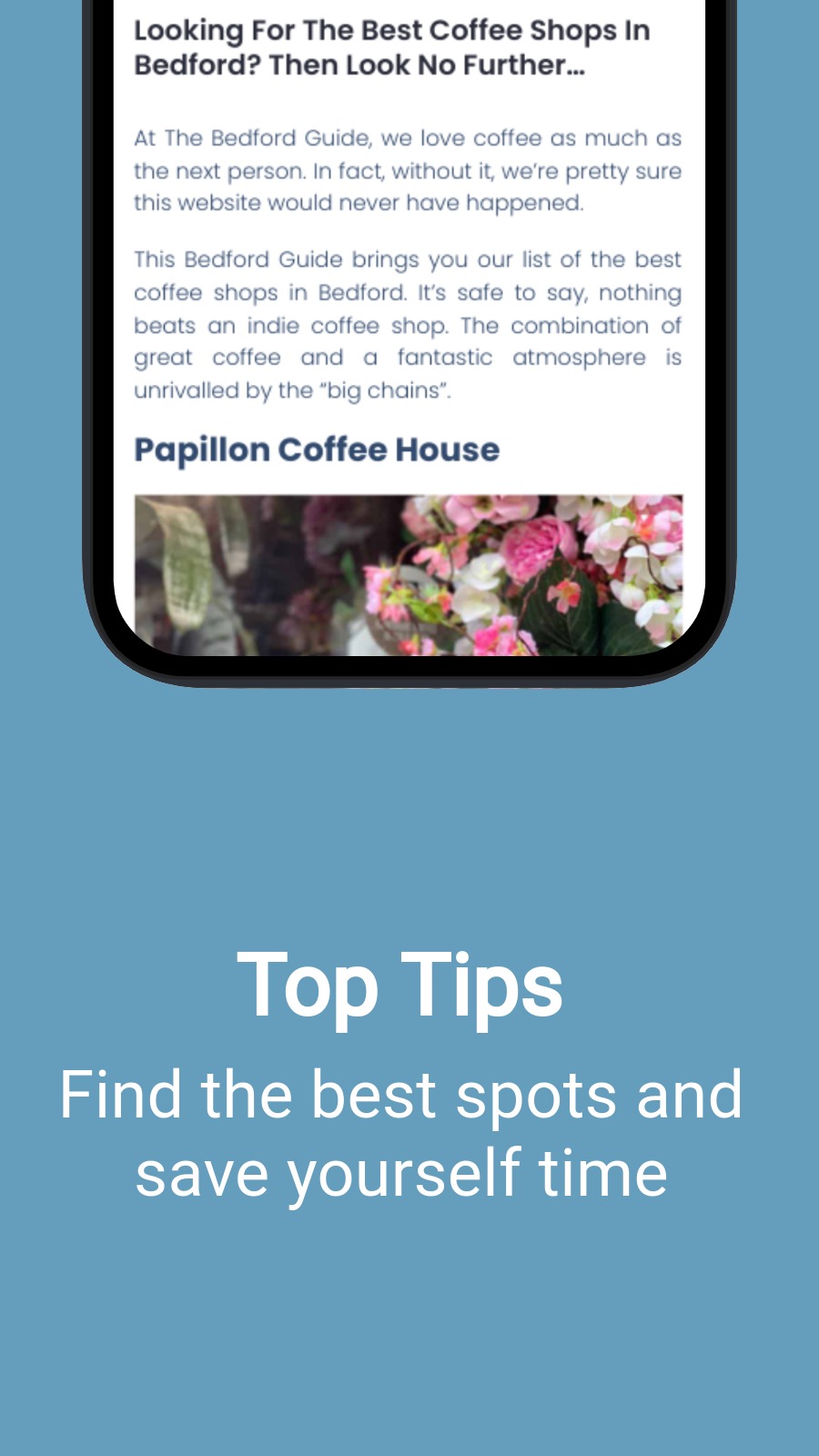 Top Tips - Find the best spots and save yourself time