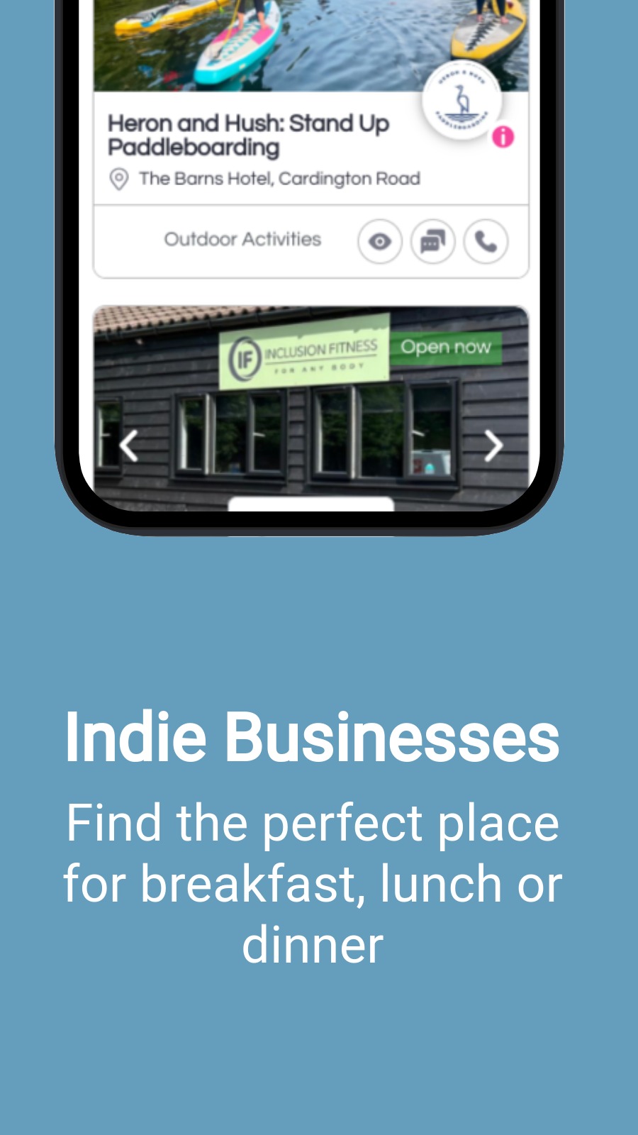 Indie Businesses - Find the perfect place for breakfast, lunch or dinner