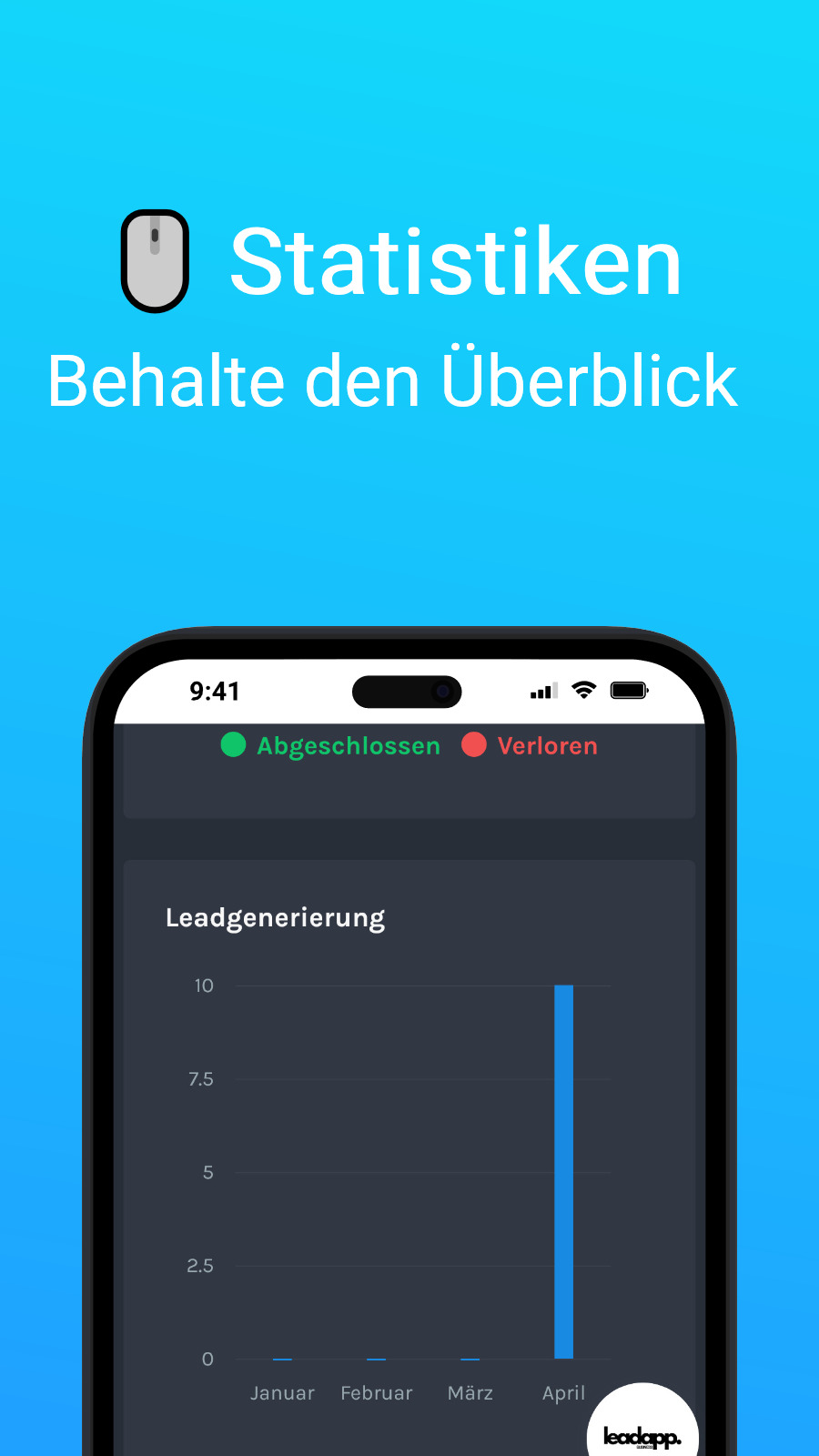 🖱️ Statistiken - Behalte den Überblick 