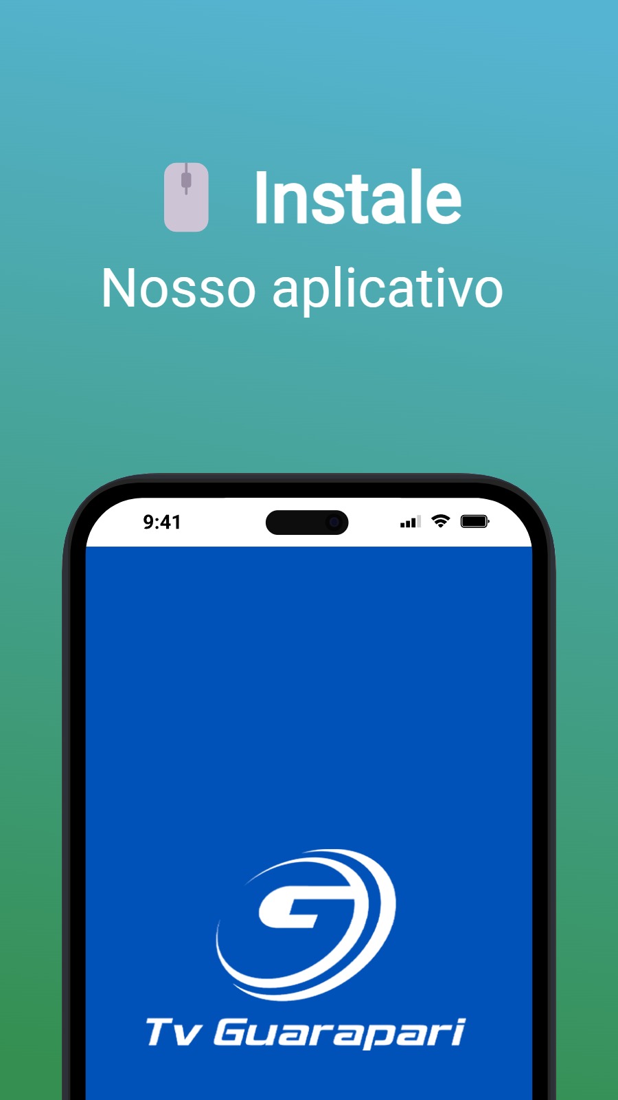 🖱️ Instale - Nosso aplicativo