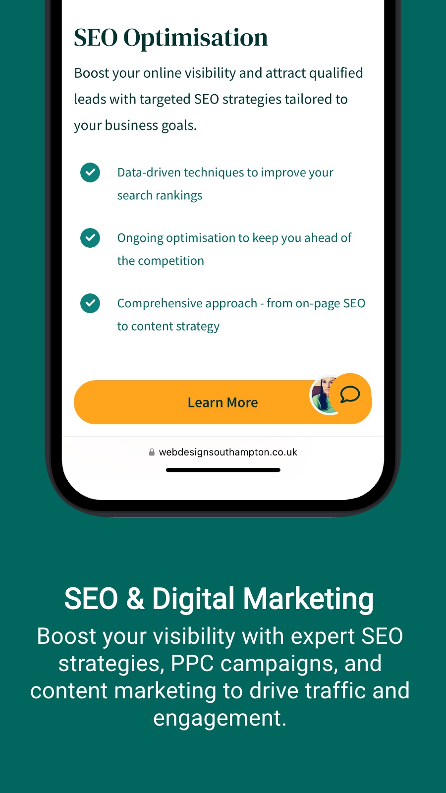 SEO & Digital Marketing - Boost your visibility with expert SEO strategies, PPC campaigns, and content marketing to drive traffic and engagement.
