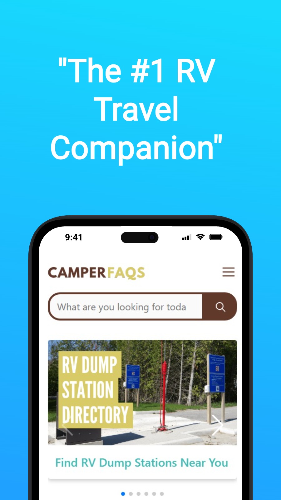 "The #1 RV Travel Companion"