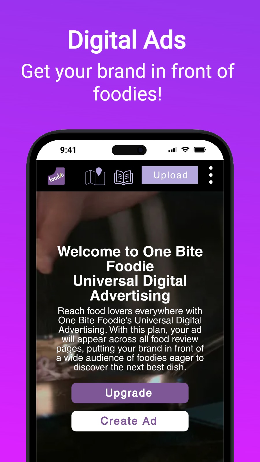 Digital Ads - Get your brand in front of foodies!