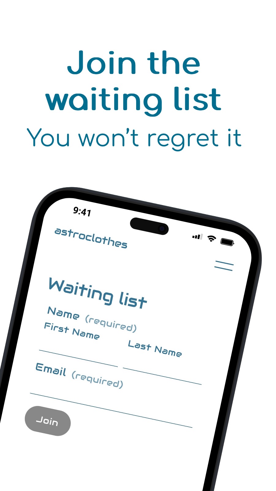 Join the waiting list - You won’t regret it