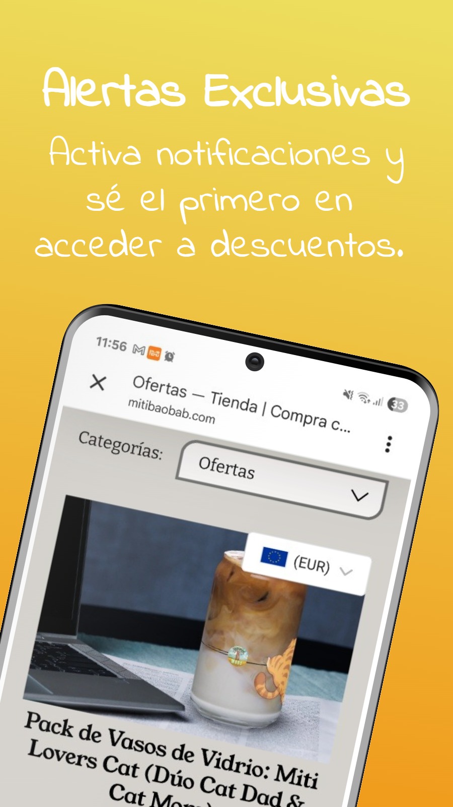 Alertas Exclusivas - Activa notificaciones y sé el primero en acceder a descuentos.